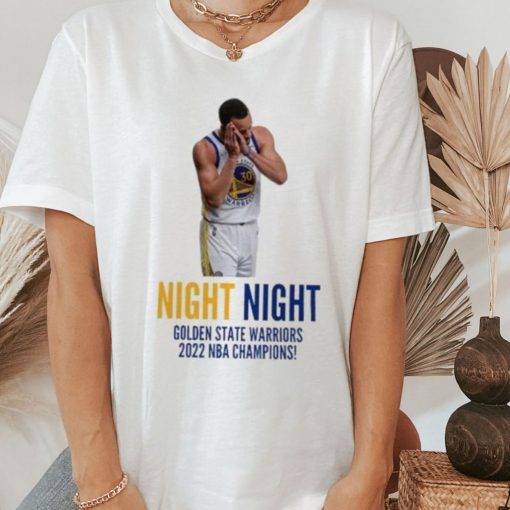 Steph Curry MPV Finals 2022 Night Night Shirt