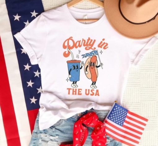Party in the USA Shirt, Fourth Of July Shirt, American Shirts, July 4th T Shirt