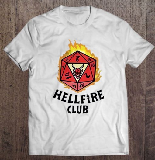 Stranger Things 4 Hellfire Club Shirt Stranger Things Season Dice T Shirt