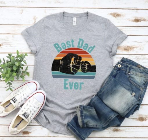 Retro Dad Shirt,New Dad Shirt, Father’s Day Shirt, Vintage Best Dad Ever Shirt