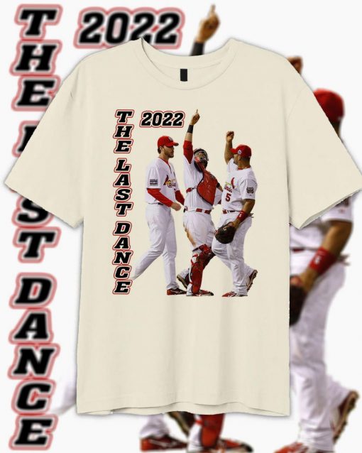 Yadi Waino Pujols One Last Run 2022 St. Louis Cardinals Baseball T Shirt