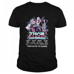 THOR LOVE AND THUNDER 2022 THANK YOU FOR THE MEMORIES T SHIRT