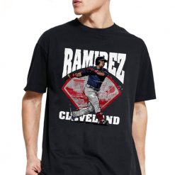 Jose Ramirez Field Cleveland Indians Baseball T-Shirt