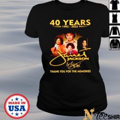 40 years 1982 2022 Janet Jackson T Shirt 2