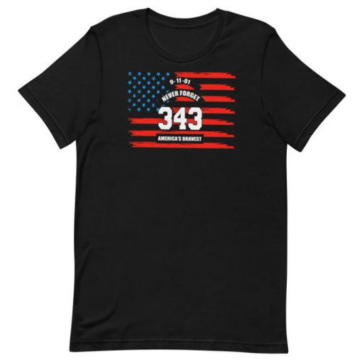 9-11-01 Fallen Firefighters 21 Year Anniversary Remembrance gift T-shirt
