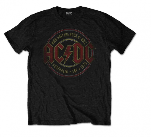 ACDC Established 1973 Official T-Shirt