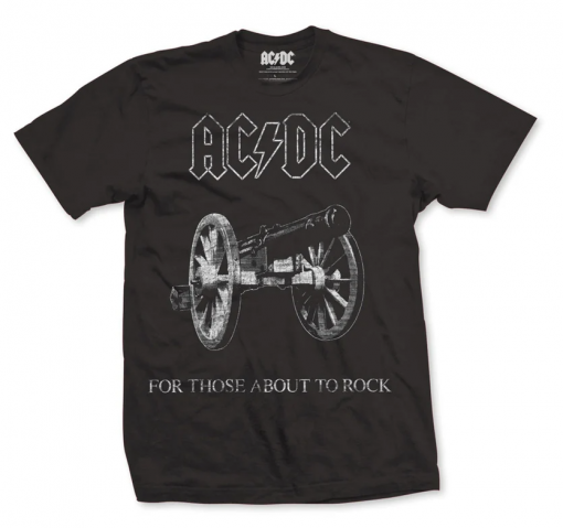 ACDC For Those About To Rock Angus Young Official T-Shirt
