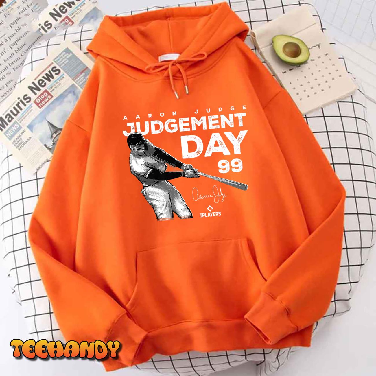 Aaron Judge Judgement Day New York Baseball Player Bronx Premium T Shirt img3 t4