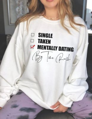 Big Time Rush 2022 Mentally Dating T Shirt