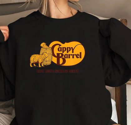 Cappy Barrel capybara campaign store logo T Shirt 1