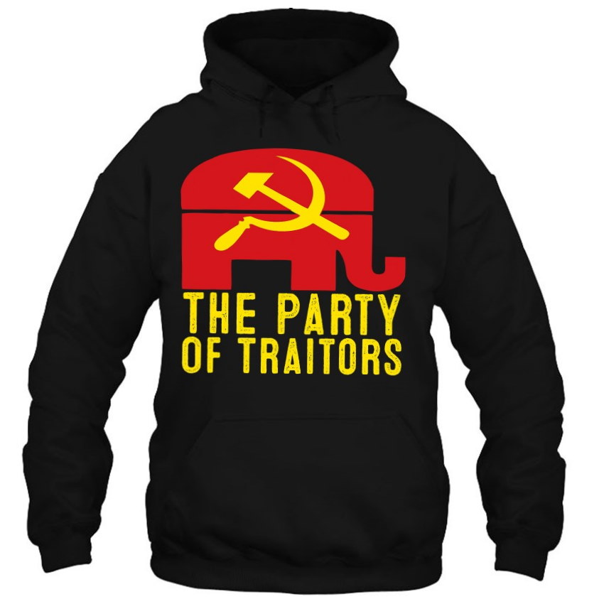 Cool – The Party Of Traitors Republicans T Shirt 1
