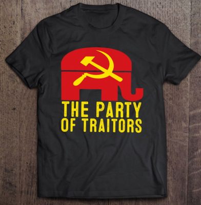 Cool – The Party Of Traitors Republicans T Shirt 2