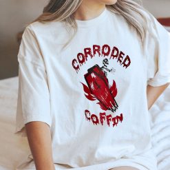 Corroded Coffin Band Unisex T shirt 2
