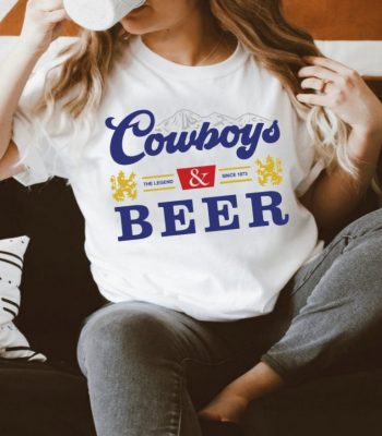Cowboys And Beer T Shirt
