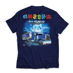 Crushing Autism Awareness Monster Truck Puzzle Shirt