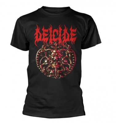 Deicide Brass Face Official T-Shirt