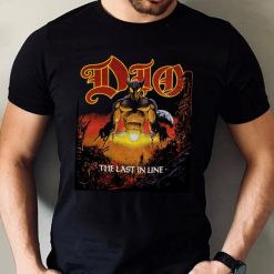 Dio Last In Line Tour Heavy Metal Rock Band Concert T Shirt 1