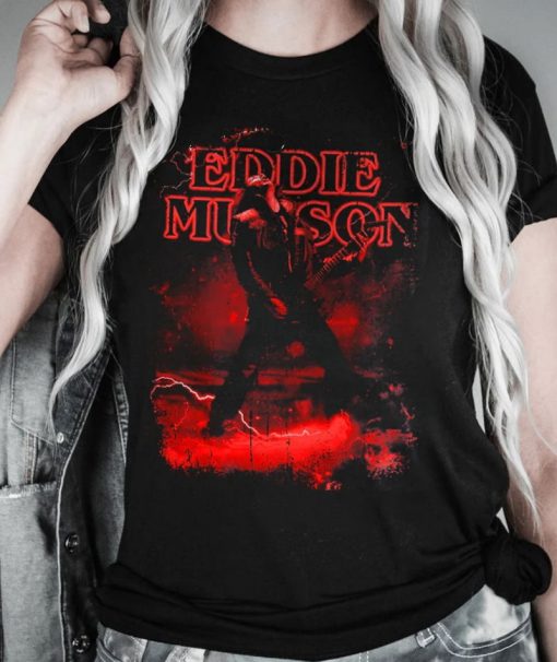 Eddie Munson Play Guitar Shirt, Eddie Vintage Shirt