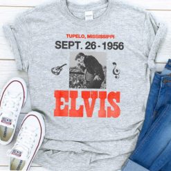Elvis Presley Official 1956 Mississippi Concert T Shirt 2