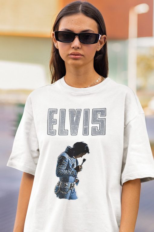 Elvis Presley Vintage Shades Elvis Presley 90s Music Sweatshirt
