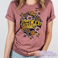 Fleetwood Mac Rock Band T Shirt For Women 1