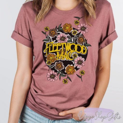 Fleetwood Mac Rock Band T Shirt For Women