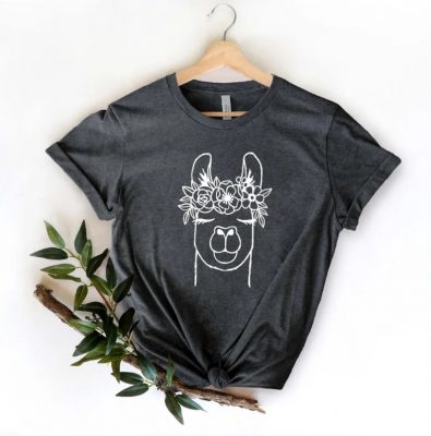 Floral Lama Shirt Lama Lover Shirt 1