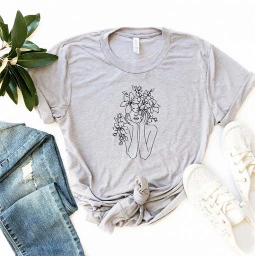 Flower Girl Shirt , Plant Lady Shirt , Plant Mom Shirt