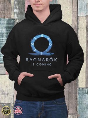 God of War Ragnarok is Coming Kratos Atreus Game T Shirt 3