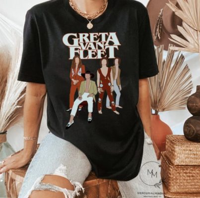 Greta Van Fleet Members Shirt For Fans 1