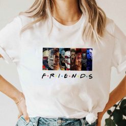 Halloween Horror Movie Characters T Shirt For Fan 3