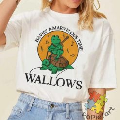 Having A Marvelous Time Wallows Frog Riding Turtle T Shirt