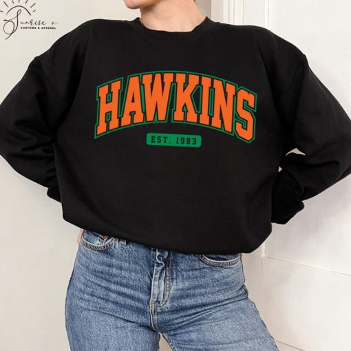 Hawkins Est 1983 T Shirt