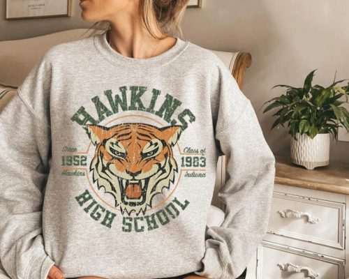 Hawkins High School Stranger Things 4 T Shirt 2