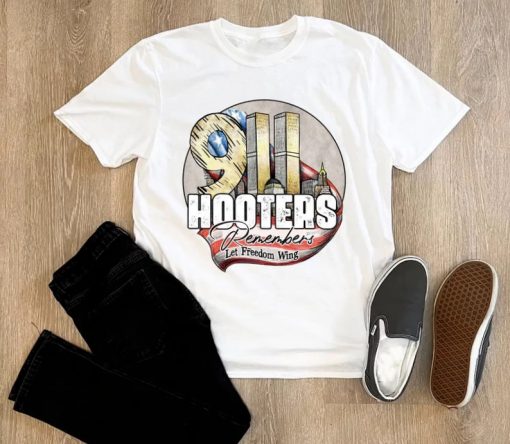 Hooters Remembers 911 Shirt Never Forget 9112001 T Shirt