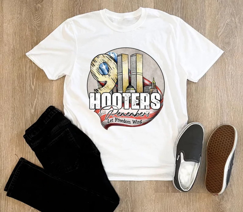 Hooters Remembers 911 Shirt