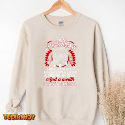 I.Am Chickasaw Native Proud Native American Pullover Hoodie img3 t3
