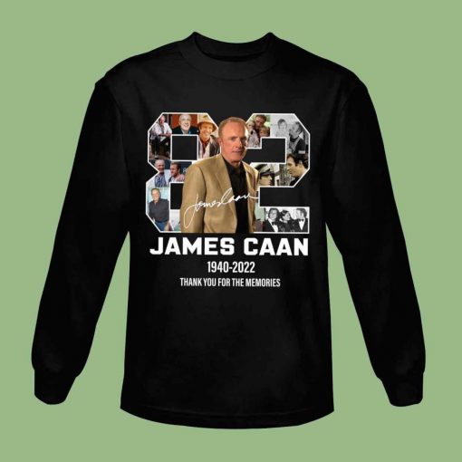 James Caan Actor 82Th Anniversary Signature Thank You T Shirt