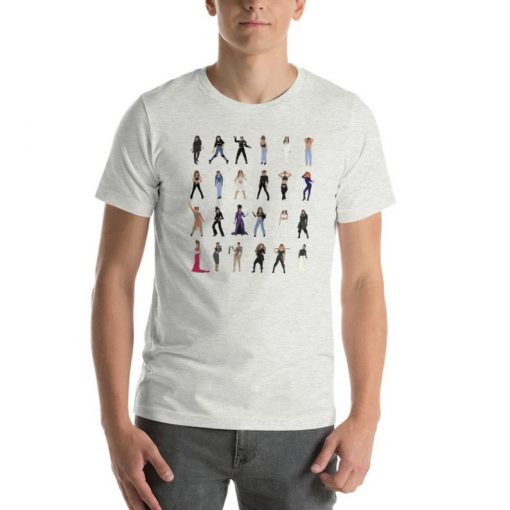 Janet Jackson Illustrated Short-sleeve unisex t-shirt