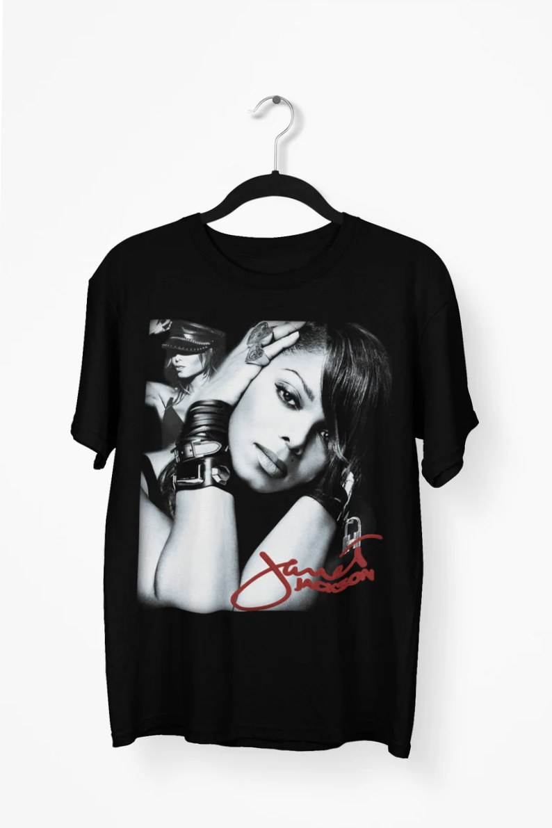 Janet Jackson T shirt Rap T shirt 1