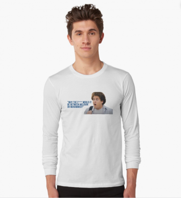 Jonah Hill Superbad McLovin Quote Long Sleeve Shirt