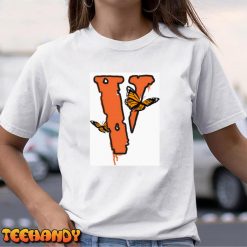 Juice Wrld x Vlone Butterfly T shirt img1 7