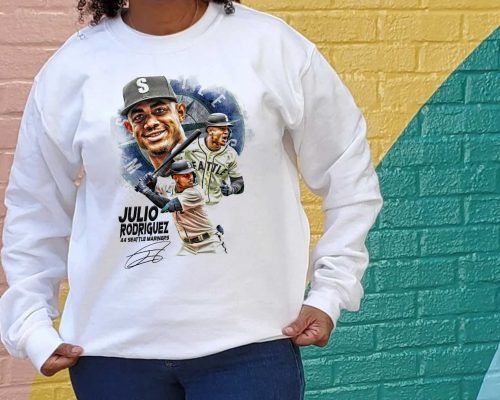 Julio Rodriguez Seattle Mariners Baseball T Shirt 2