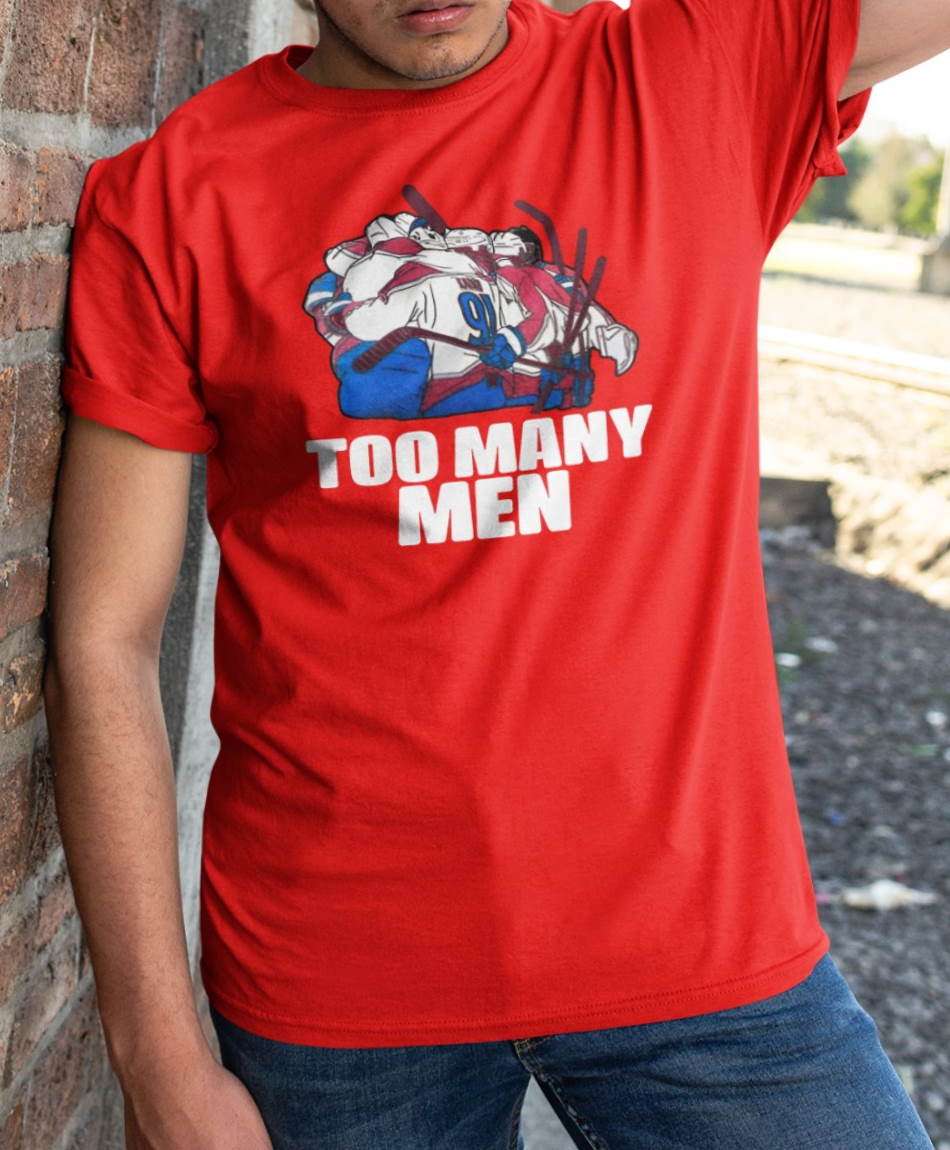 Too Many Men Kadri Colorado Avalanche Champions Shirt