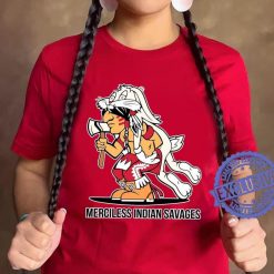 Merciless Indian Savages Declaration Independence T Shirt For Fan