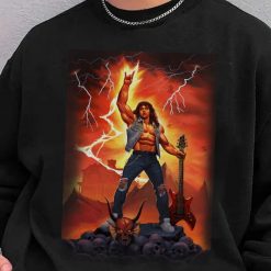 Metal Dude Eddie Stranger Things 4 T-Shirt