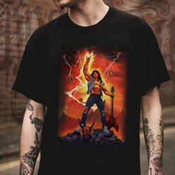 Metal Dude Eddie Stranger Things 4 T Shirt 2