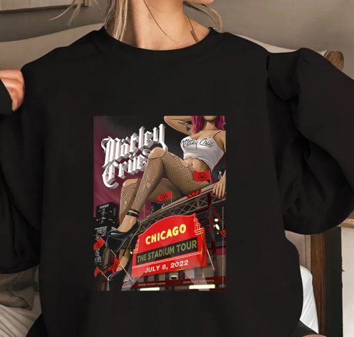 Mötley Crüe – The Stadium Tour Chicago Event T-Shirt
