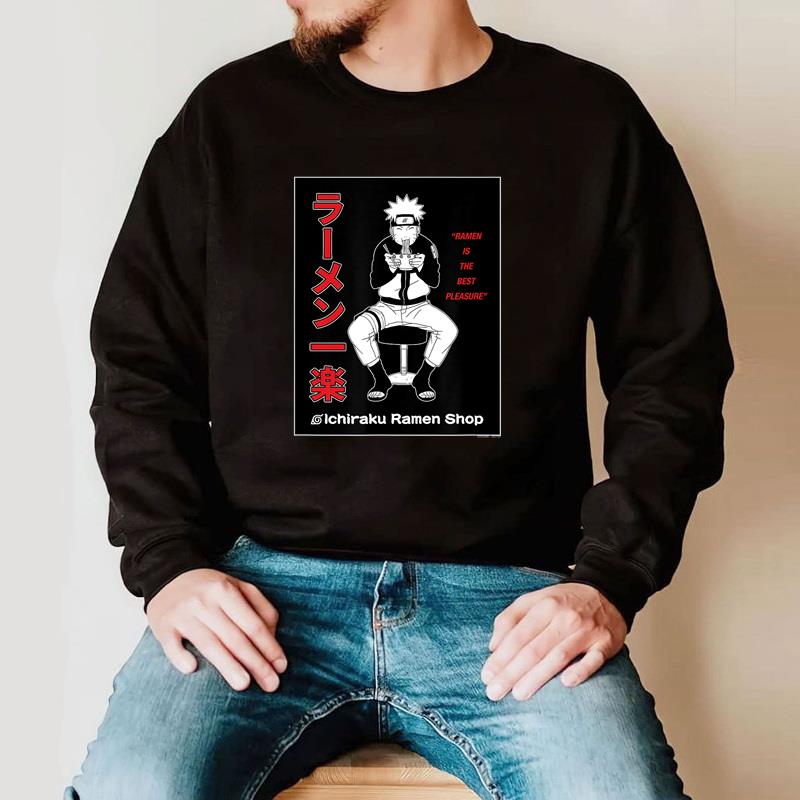 Naruto Shippuden Ichiraku Ramen Shop Best Pleasure T Shirt img1 T5