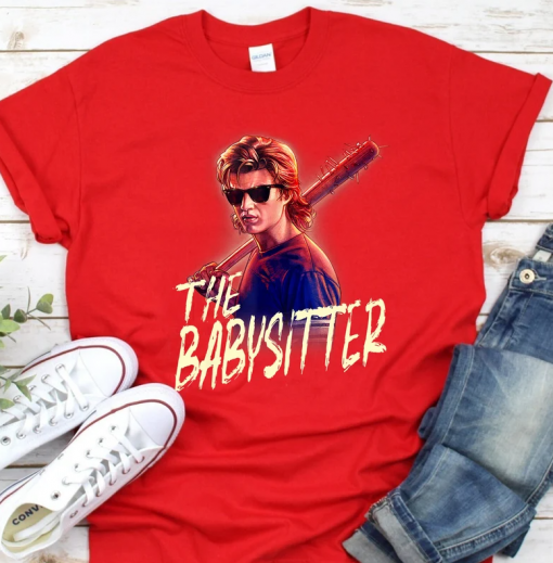 Netflix Stranger Things Steve The Babysitter Portrait Shirt, Stranger Things 4 T Shirt